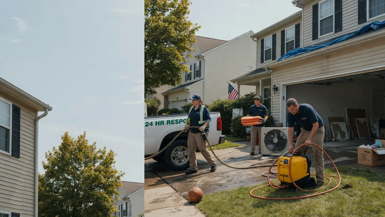 Emergency Water Damage Restoration in Warfordsburg, PA near me